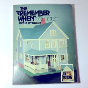 Book Dollhouse how to book The Remember When Dollhouse 1978 vintage pattern